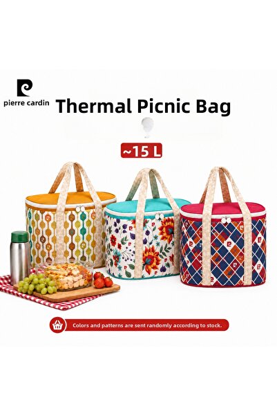 Pierre Cardin Isothermal Picnic Bag 15 L Thermal Bag Camping Beach