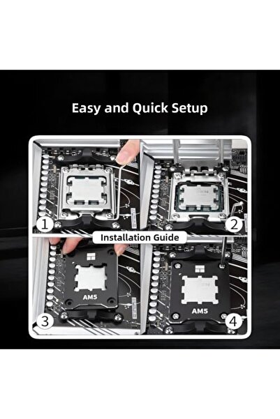 Yıldızan Msa Shop Amd Am5 Socket Retrofit Mounting Kit Including Tf7 Thermal ...