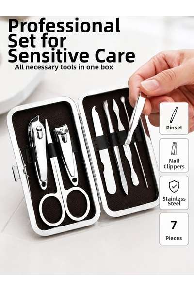Generic Brand Stainless Steel Set Special for Nail and Eyebrow Care