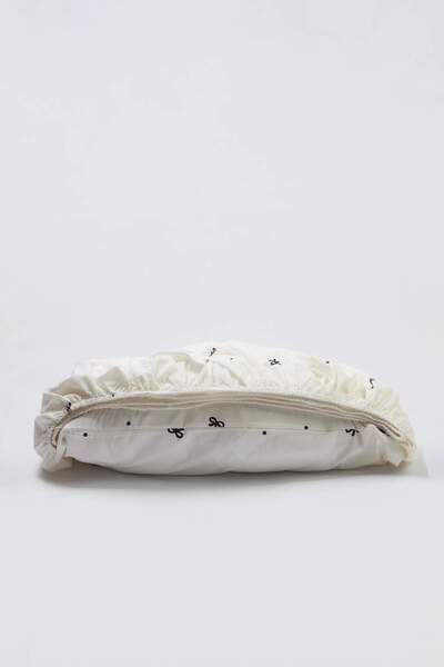 TRENDYOLMİLLA HOME Single Bowknot Printed Sheet Set 100*200