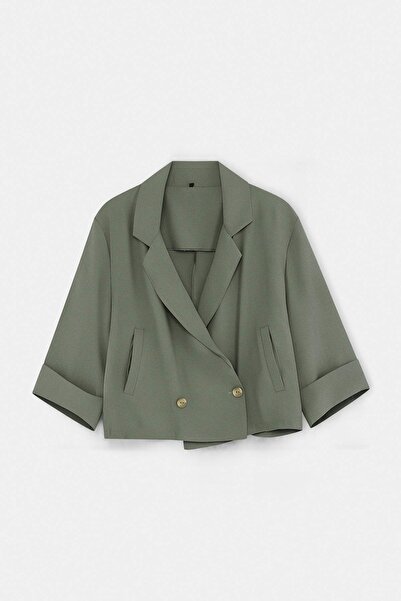 Trendyol Collection Khaki Jacket Twoaw27Ce00010