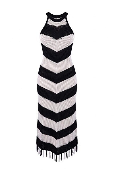 Trendyol Collection فستان الشاطئ التريكو