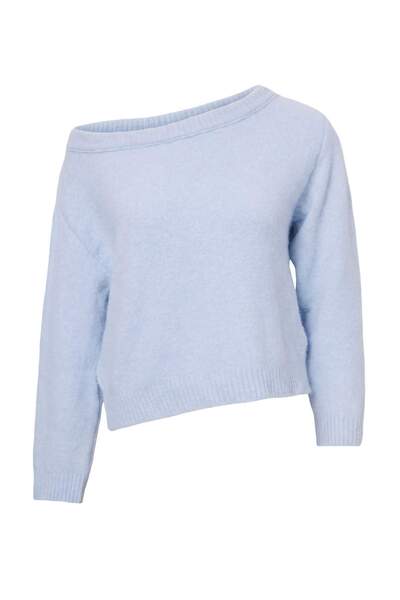 Trendyol Collection Elemente esențiale pentru garderobă Pulover tricotat cu t...