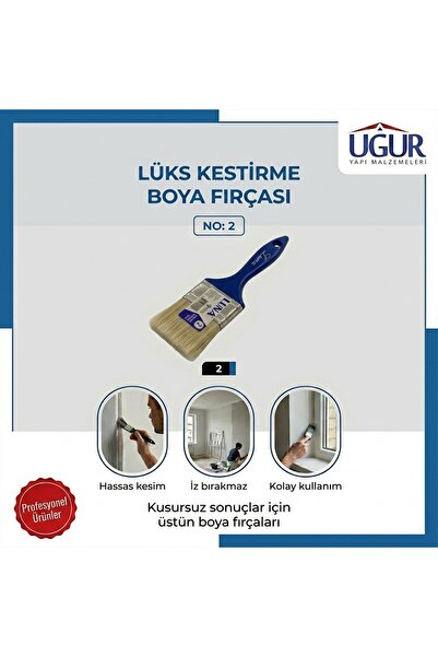 İzmir Fırça فرشاة لونا القياسية لتقليم الشعر رقم:2