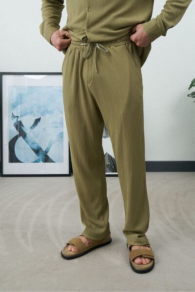 TÜZeMEN Bürümcük Fabric Baggy Pants
