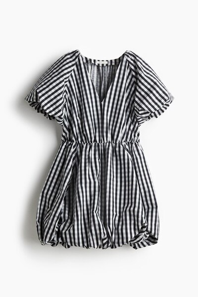 H&M Balon Etekli Elbise