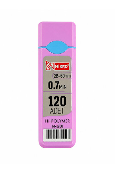 Mikro M-1260 Versatil 0.7 Kalem Ucu 60 Mm 120'li