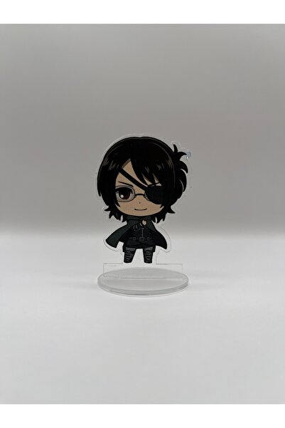 Hara Company Attack On Titan Animesi Hange Zoe Anime Akrilik Mini Figür Stant