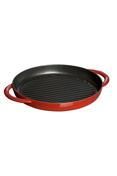 STAUB مقلاة شواء من ديوكس بمقبضين 26 سم كرزي