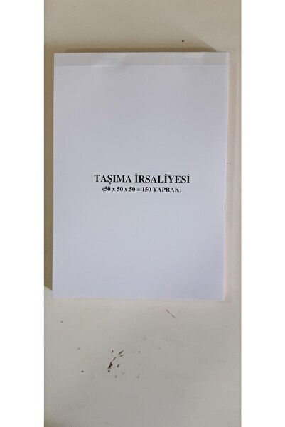 Kültür Matbaası Taşıma İrsaliyesi