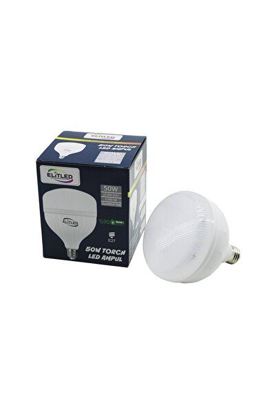 Go İthalat ELİTLED EL-02 12/50 50W TORCH LED BULB AMPUL BEYAZ - 6400K E27 550...