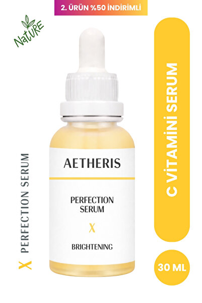Aetheris Leke Karşıtı Aydınlatıcı C Vitamini Perfection Serum Askorbik Asit, ...