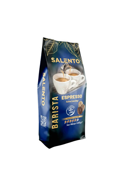 SALENTO Espresso Roasted Coffee Beans 450g, Brazilian Whole Bean Espresso, Ri...