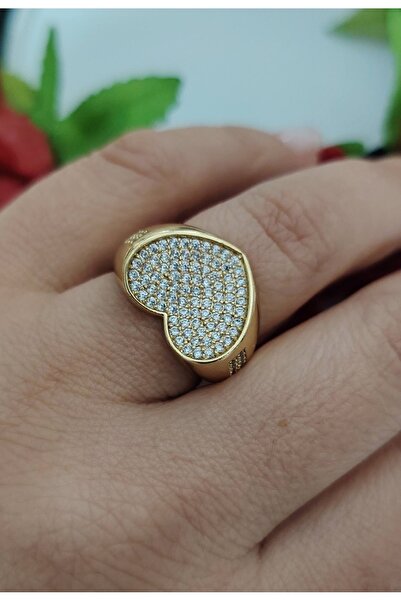 OEM INEL INIMA HARTY OTEL INOXIDABIL .PLACAT CU AUR 14K