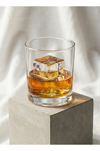 Altijara Glass Whiskey Glass Water Glass 280ml Set of 6