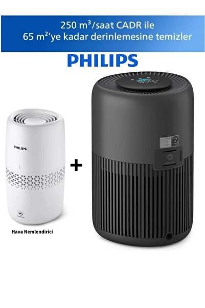 Philips 65 m² Performanslı Uyku Dostu Hava Temizleme Ünitesi Işıkları Kapanab...