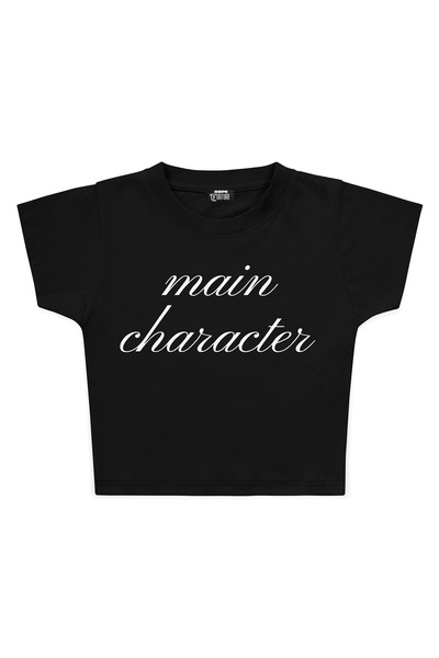 3 ROPE Tricou crop pentru bebeluși cu imprimeu Personaj Principal