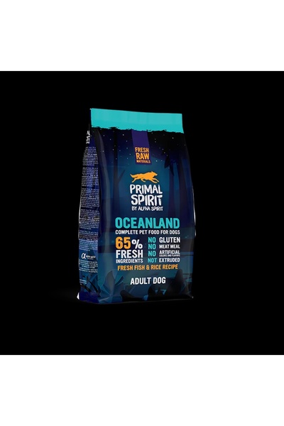 Alpha Spirit طعام الكلاب برايمال 65% أوشن لاند 1 كجم