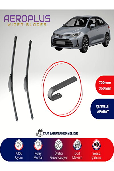 Aeroplus Toyota Corolla Muz Silecek Takımı 2019-2022