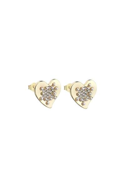 CAL'S Gold Heart Earrings