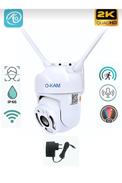 r-market 3mp wifi Akıllı Güvenlik Kamerası Gece Renkli 355° döner Karşılıklı ...