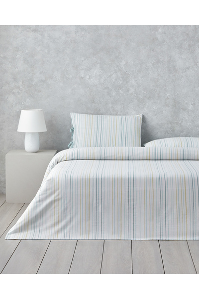 English Home طقم غطاء لحاف مزدوج مصبوغ بخيوط كوزميك لاين مقاس 200×220 سم سيلدون