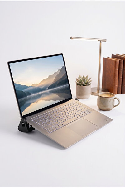 Orvenheim Pratik Notebook Yükseltici - Laptop Standı, Taşınabilir Masaüstü So...