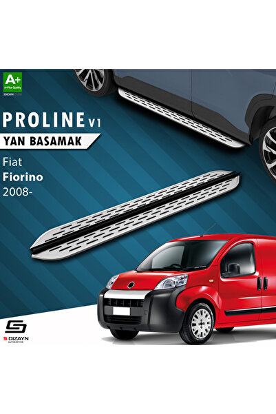 S Dizayn Fiat Fiorino OEM Still Pro V1 Aluminyum Yan Basamak 173 Cm 2008 Üzer...