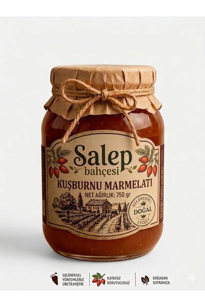 SALEPBAHCESİ Kuşburnu Marmelatı