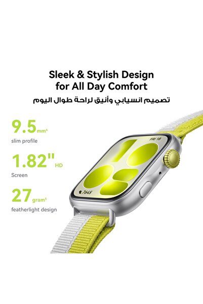 Huawei ساعة ذكية WATCH FIT 5، تتبع متقدم للنوم والصحة، مراقبة رياضية، متوافقة...