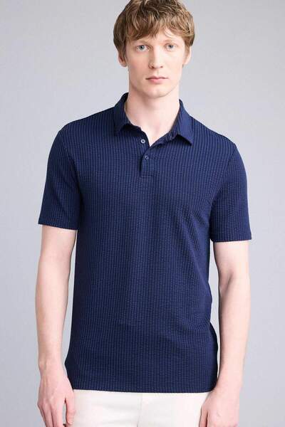 DeFacto Tricou polo cu mânecă scurtă, croială slim, cu guler polo X2594AZ22SM