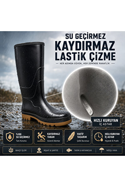 Çiğdem Kundura Reçber Rubber Boots