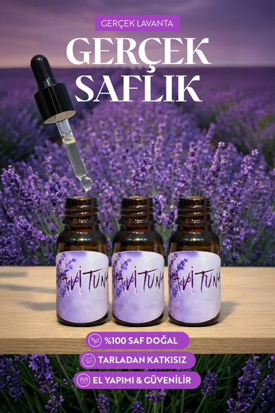 Mions Ravina %100 Doğal & Saf Uyku Destekleyici & Aromaterapi Lavanta Yağı - ...
