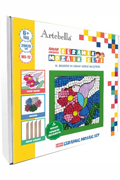 Artebella Ceramic Mosaic Set 20x20cm Ms-12