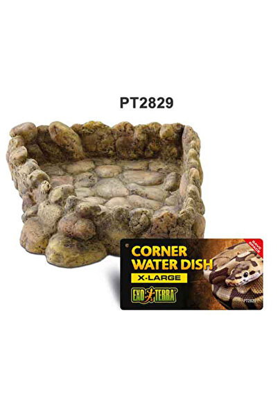 Exo Terra Corner Water Dish Sürüngen Su Kabı XL