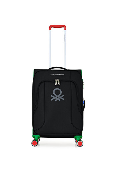United Colors of Benetton Unisex Siyah Trolley 60 Cm Valiz 14bnt3100-02-s