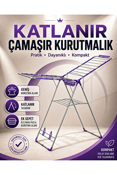 NOKHBA Nk-0540 Fennel Çamaşır Kurutmalık