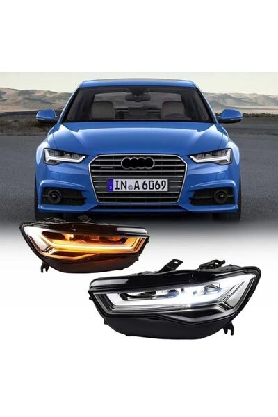autogp Audi a6 4g c7 ön far lambası matrix full led 2011 / 2016