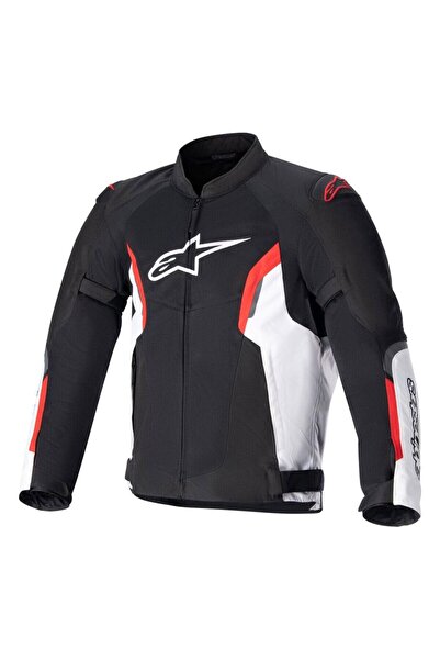 Alpinestars AST V2 Air Yazlık Korumalı Motosiklet Montu Siyah Beyaz Kırmızı
