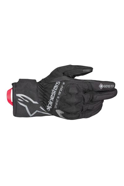 Alpinestars Crestone Gore-Tex Korumalı Motosiklet Eldiveni Siyah