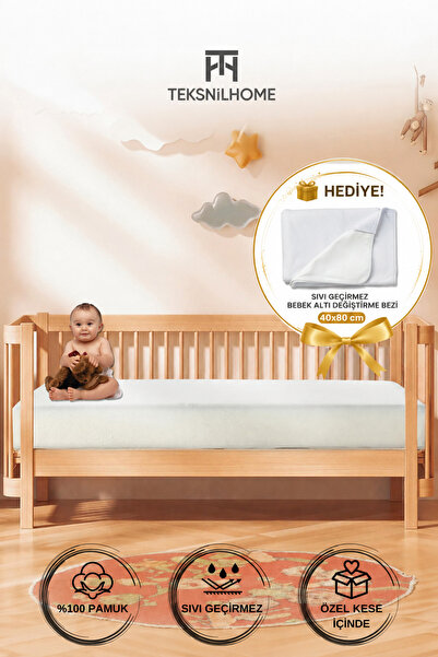 TeksNil Home |   Protector de saltea pentru bebelusi, rezistent la lichide, 1...