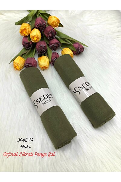Sedef 3045 Lüks Likralı Penye Şal