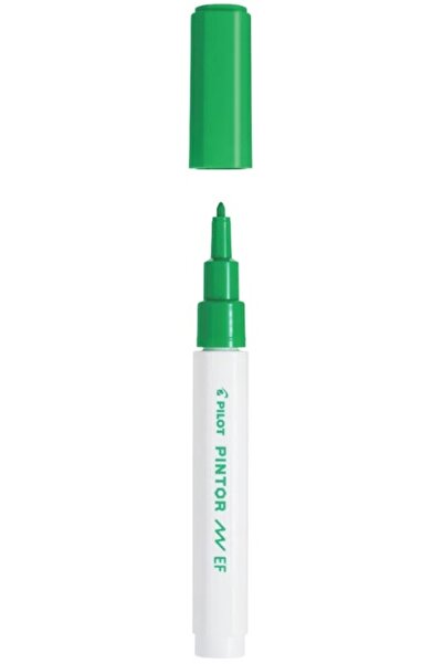 Pilot Marker de vopsea Pintor, vârf rotund EF 0.7 mm, verde deschis
