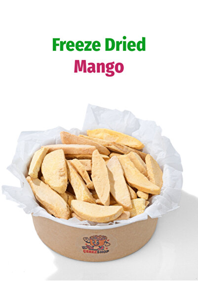 ÇITLAT ÇEREZ SHOP Mango Kuru Meyve Cipsi Dondurularak Kurutulmuş Freeze Dried...