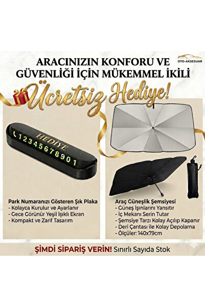 point marketing Araba Ön Cam Güneşlik Katlanabilir Güneşlik Şemsiye Ön Cam Gö...