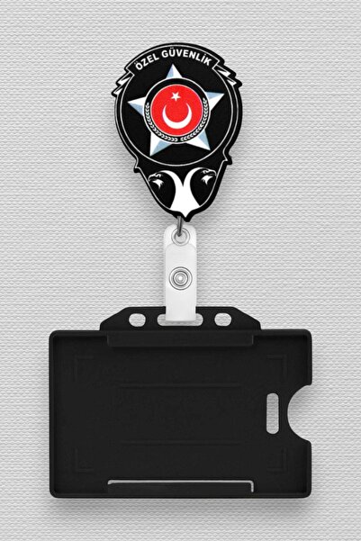 MİLLENEX Özel Güvenlik Butun Yoyo Kart Tutucu Yoyo Yaka Kartlık-MBC-Y098