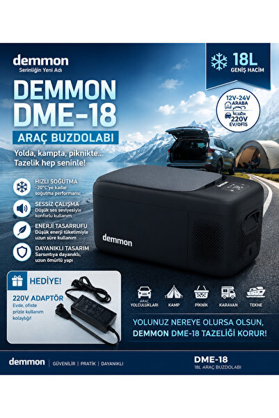 DEMMON 18 litre buzdolap 12/24volt