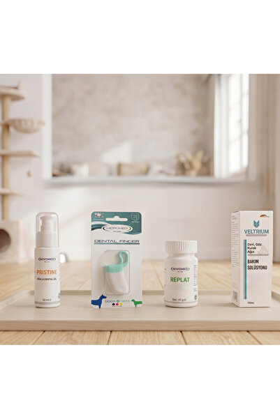 novomed Pristine | Dental Finger | Replat | 3lü ve Diş Sağlığı | Kedi | Köpek...