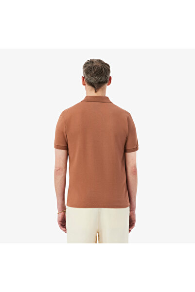 Lacoste L.12.12 Erkek Classic Fit Kahverengi Polo