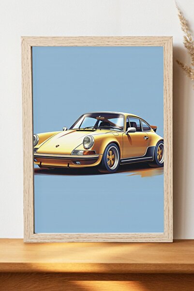 Luna Marissa Αφίσα Porsche - Αφίσα αυτοκινήτου από γυαλιστερό χαρτί χωρίς πλα...